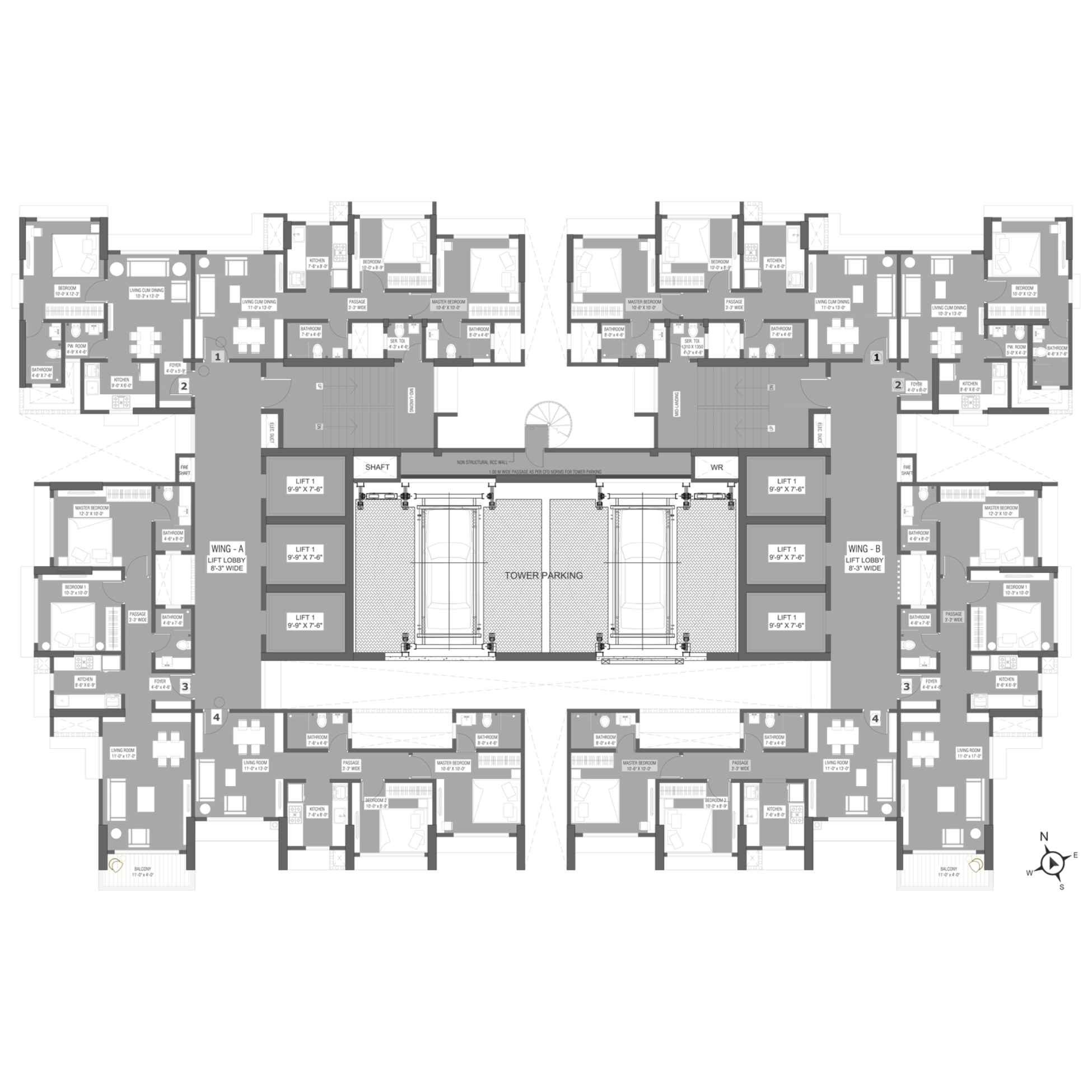 Antariksh-Ace-Floor-Plan-Typical